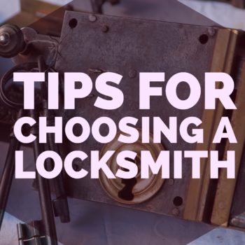 Choosing a local locksmith post image